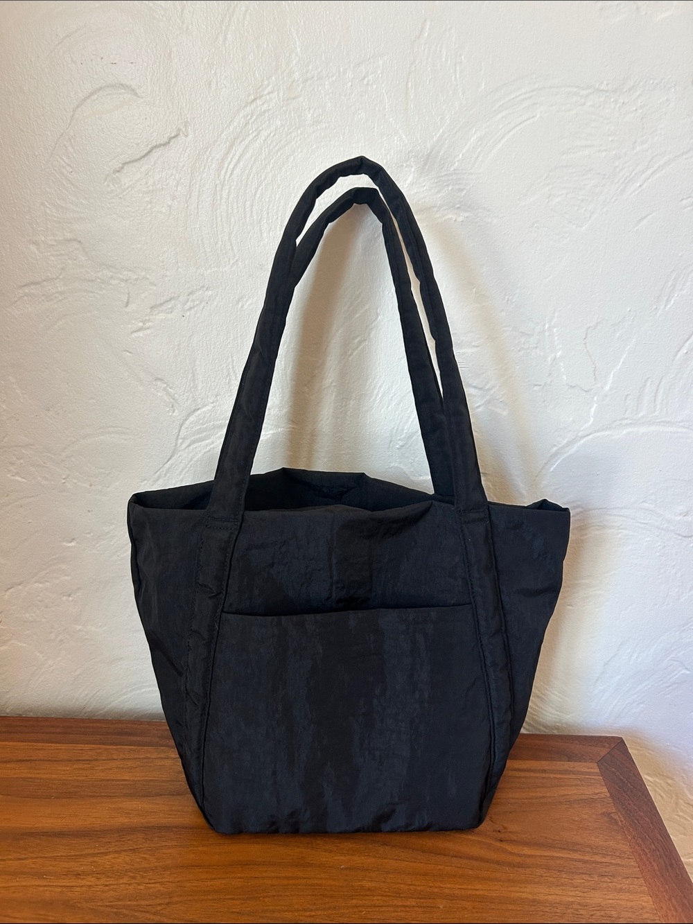 BAGGU Black Mini Cloud Bag - Discontinued Style